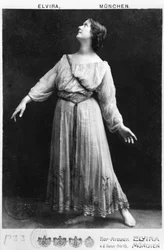 Isadora Duncan (1877-1927) vers 1903-04